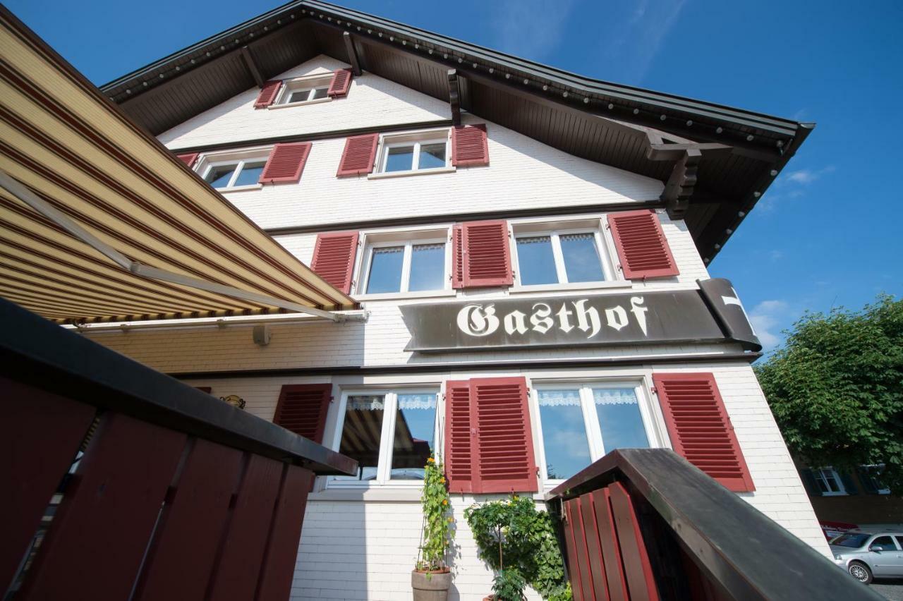 Gasthof Kreuz Bildstein Extérieur photo
