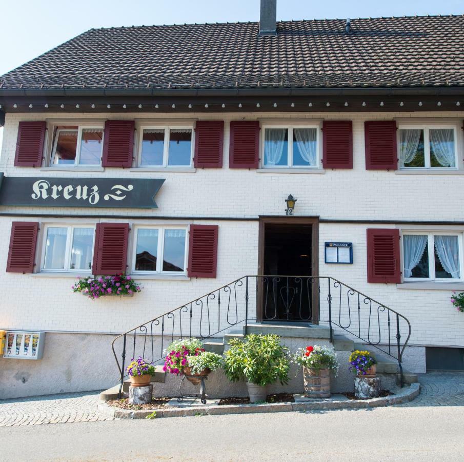 Gasthof Kreuz Bildstein Extérieur photo